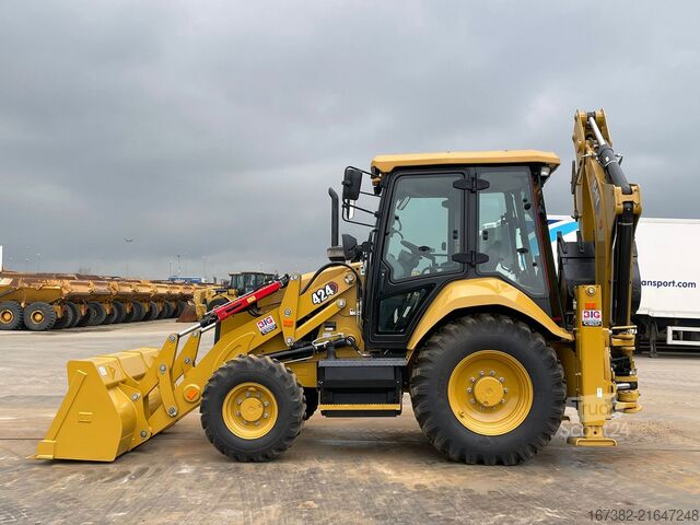 Kaivinkone/kuormaaja-yhdistelmä Caterpillar 424