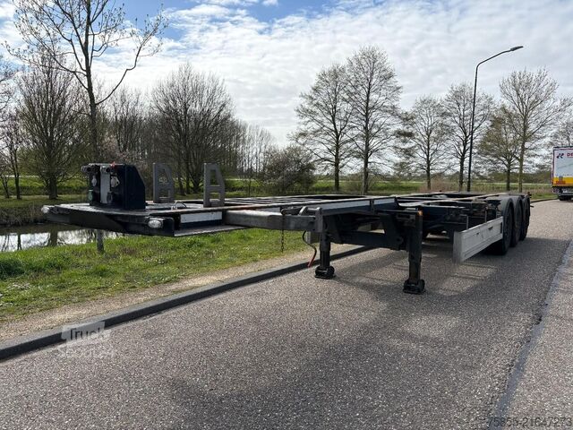 Konttikuljetukset Reistreyler 3AFCRT08 Multichassis / Extendable / SAF Axles ...