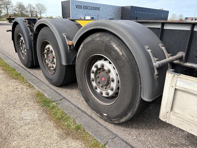 Konttikuljetukset Reistreyler 3AFCRT08 Multichassis / Extendable / SAF Axles ...