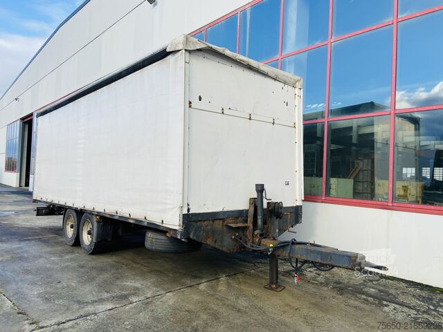 Anhänger mit Pritsche & Plane Obermaier OS2-L105L  Tandemplanenanhänger