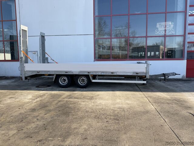 Tieflader Anhänger Möslein THT 13 Schwebheim  13 t Tandemtieflader