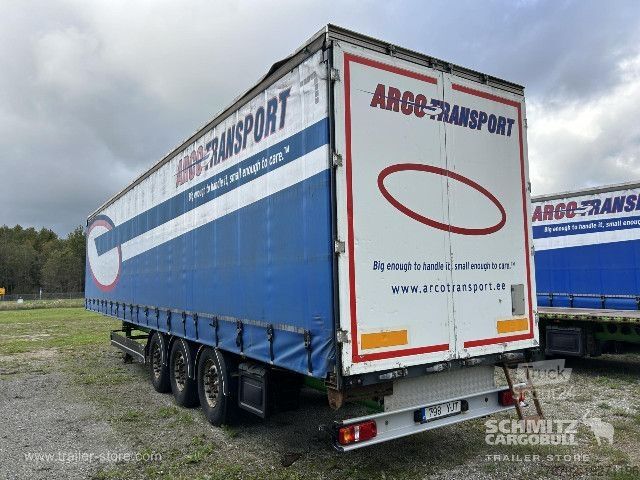 Open oplegger met zeil Berger Curtainsider Coil