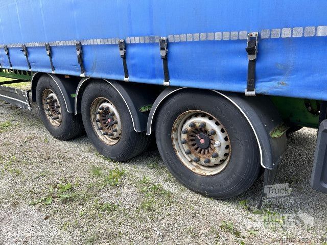 Open oplegger met zeil Berger Curtainsider Coil