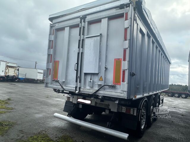 Semi-remorque benne Benalu CEREALERA 47M3 EJES MERCEDES TOLDO