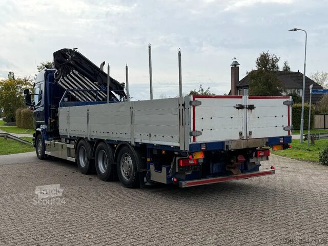 Camion-grue Scania R450 8X4 TRIPLE !!EURO6!! 50TM/JIB/!!TOP!!ROOF/...