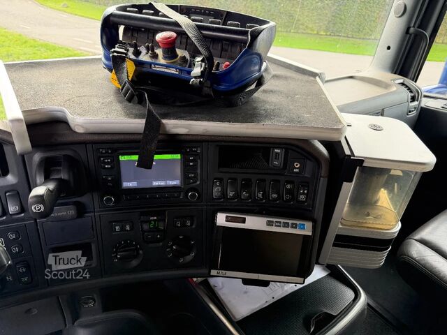 Camion-grue Scania R450 8X4 TRIPLE !!EURO6!! 50TM/JIB/!!TOP!!ROOF/...