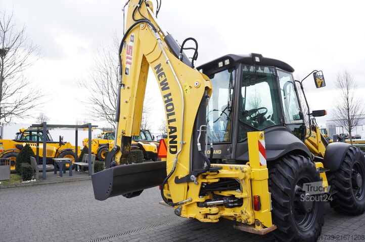 Kotró-rakodógép New Holland B115B backhoe loader / 4600 MTH ! / 2020