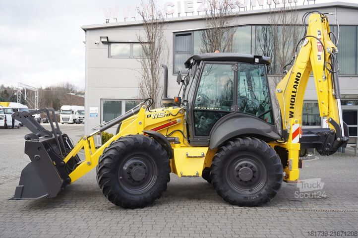 Kotró-rakodógép New Holland B115B backhoe loader / 4600 MTH ! / 2020