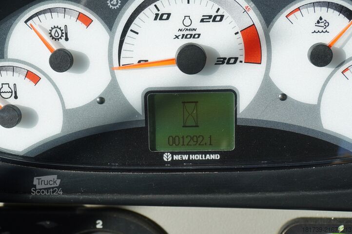 Kotró-rakodó New Holland B 115 C backhoe loader / 1000 MTH !