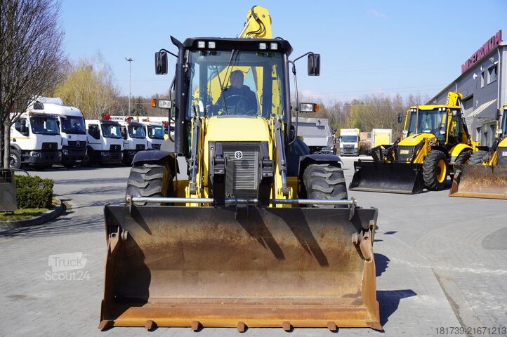 Kotró-rakodó New Holland B 115 C backhoe loader / 1000 MTH !