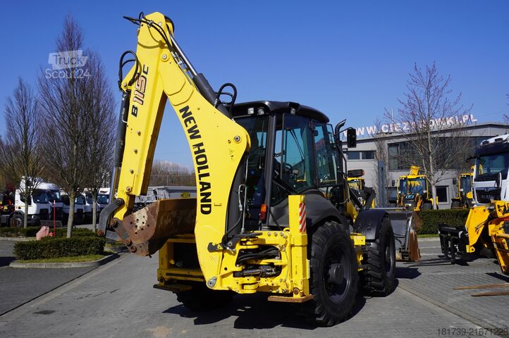 Kotró-rakodógép New Holland B 115 C backhoe loader/ 1000 MTH/ 2units