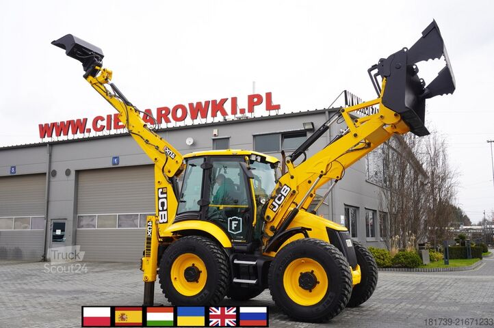 Backhoe loader JCB 4CX PRO / 3800 MTH! / 2022 / joysticks /