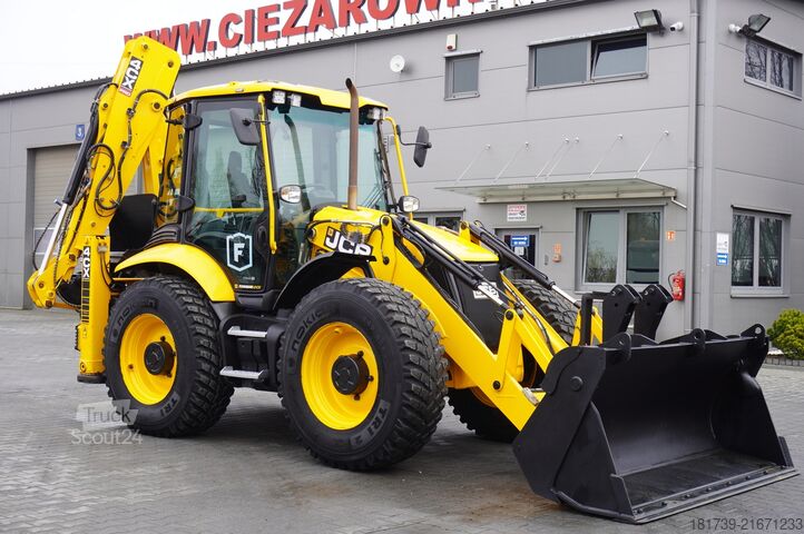 Backhoe loader JCB 4CX PRO / 3800 MTH! / 2022 / joysticks /