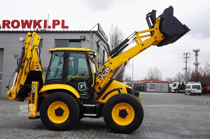 Backhoe loader JCB 4CX PRO / 3800 MTH! / 2022 / joysticks /