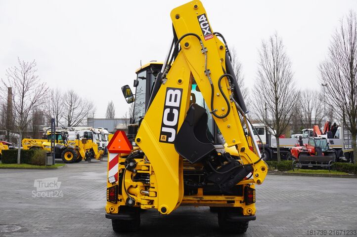Backhoe loader JCB 4CX PRO / 3800 MTH! / 2022 / joysticks /