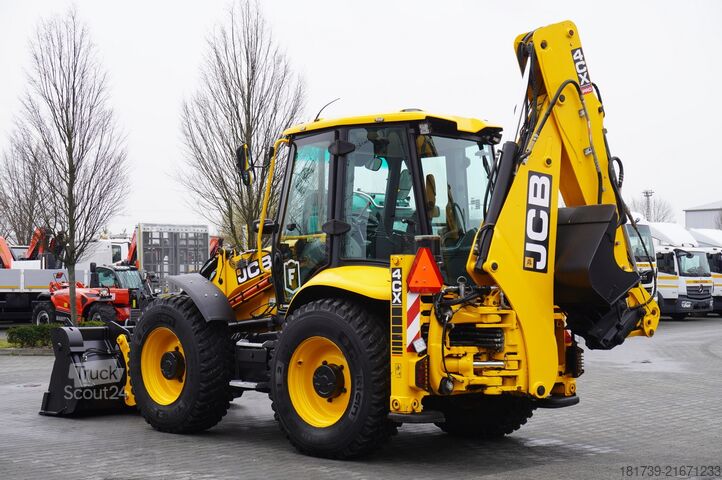 Backhoe loader JCB 4CX PRO / 3800 MTH! / 2022 / joysticks /