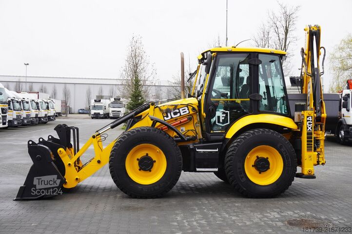 Backhoe loader JCB 4CX PRO / 3800 MTH! / 2022 / joysticks /