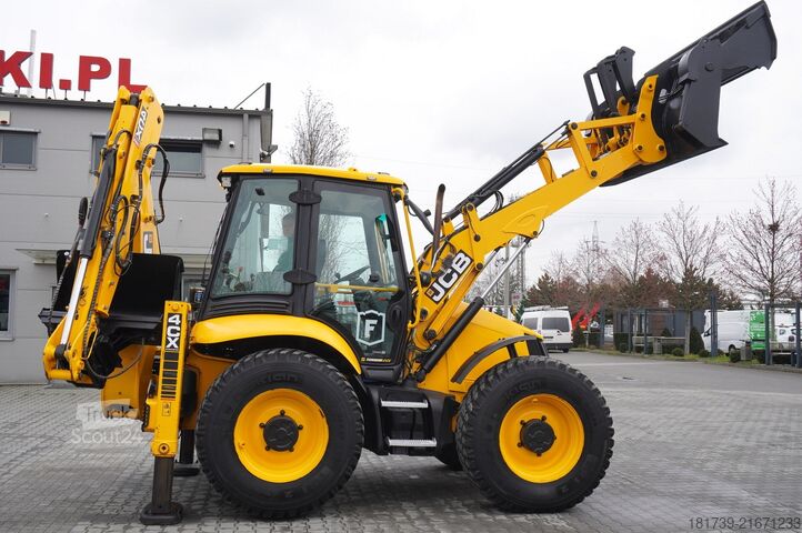 Backhoe loader JCB 4CX PRO / 3800 MTH! / 2022 / joysticks /