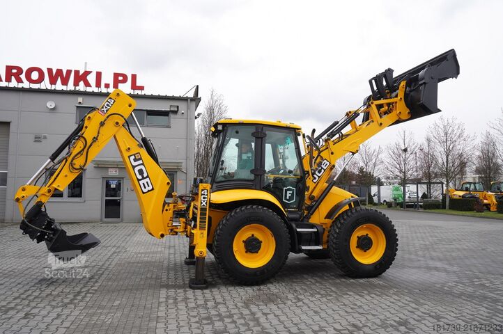 Backhoe loader JCB 4CX PRO / 3800 MTH! / 2022 / joysticks /