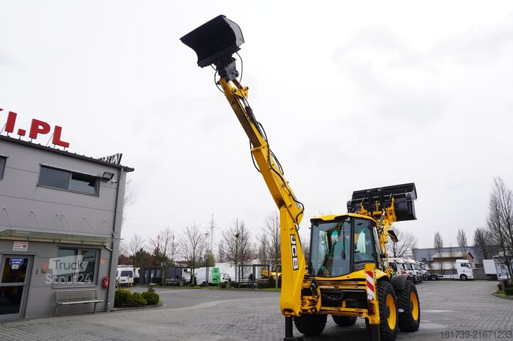Backhoe loader JCB 4CX PRO / 3800 MTH! / 2022 / joysticks /