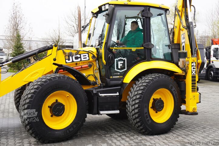 Backhoe loader JCB 4CX PRO / 3800 MTH! / 2022 / joysticks /
