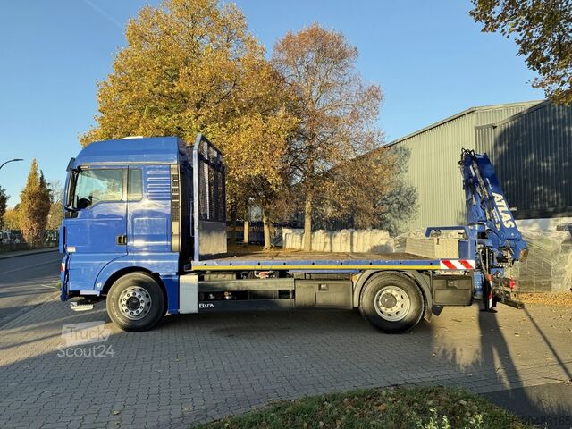 Sunkvežimis kranas MAN TGX 18.400 - Heckkran Atlas - EURO5