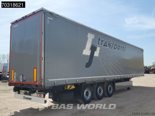 Lonas correderas Krone SD Lifting Axle Hardwood Palletenkasten