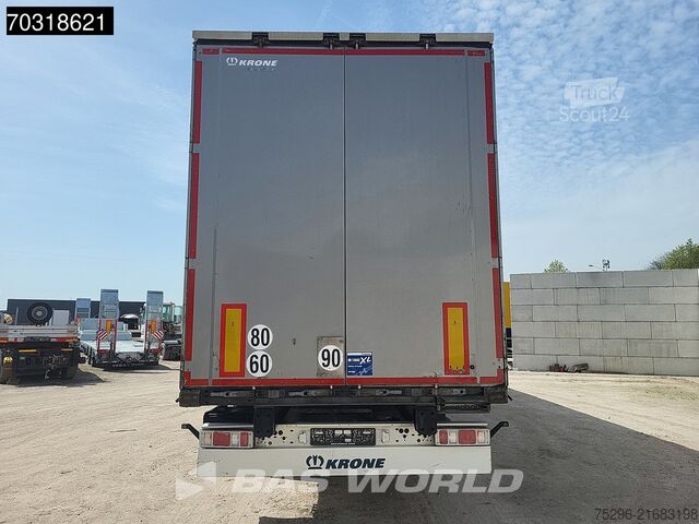 Lonas correderas Krone SD Lifting Axle Hardwood Palletenkasten