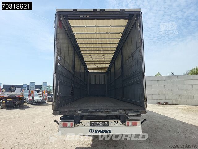 Lonas correderas Krone SD Lifting Axle Hardwood Palletenkasten