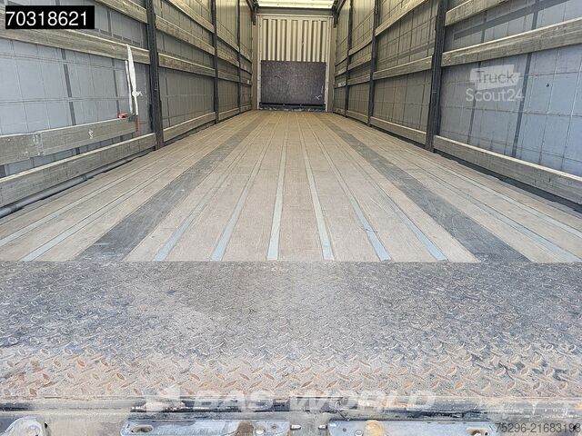 Lonas correderas Krone SD Lifting Axle Hardwood Palletenkasten