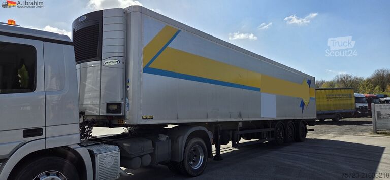 Semirremolque Rohr RSK/35 IV Carrier Vector 1950 Palfinger LBW 2xLiftachse 1xLenkachse