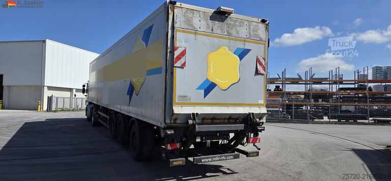 Semirremolque Rohr RSK/35 IV Carrier Vector 1950 Palfinger LBW 2xLiftachse 1xLenkachse