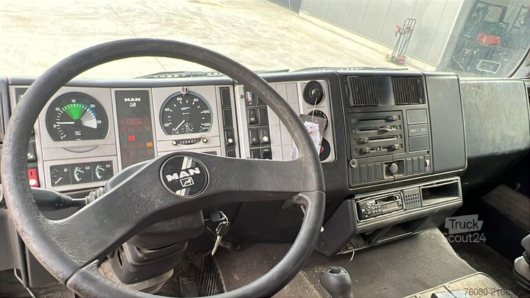 Tipper 3 côtés MAN 19.343 (FULL STEEL SUSP. / LAMES / BIG AXLE / G...