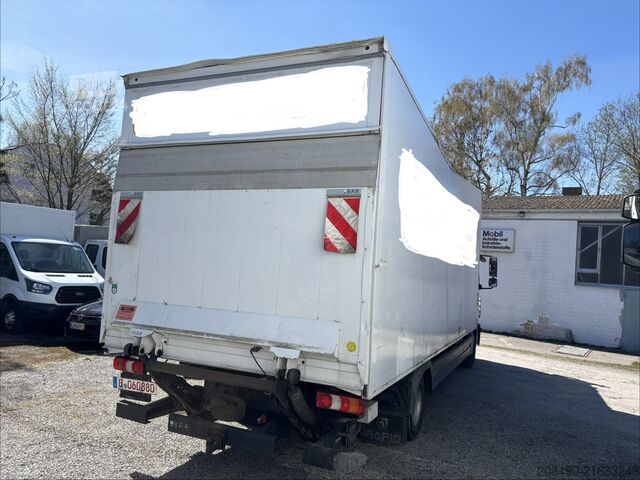 Sunkvežimis su furgono kėbulu, hidrauliniu liftu, stumdomu stogu, kondicionieriumi Mercedes-Benz ATEGO 821 L, FFH