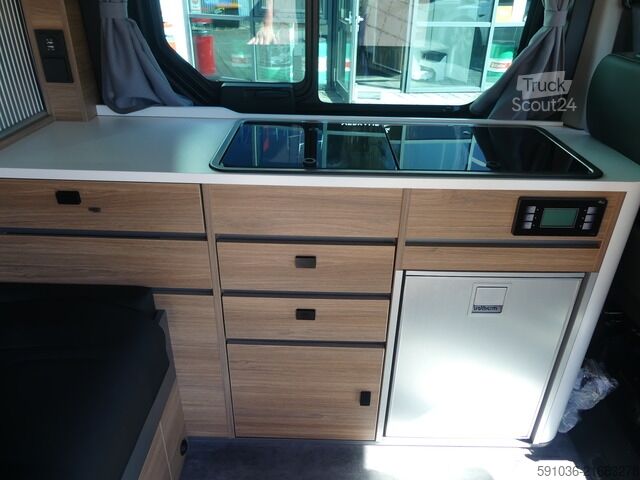 Kastenwagen Wohnmobil / Campervan Mooveo Campervan 2 Trafic 2.0 DCI LED/STNDHZ/MARKISE
