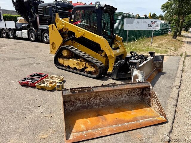 Φορτωτής Caterpillar 259D SMART Angle DOZER BLADE (3D LASER PREP) + ...