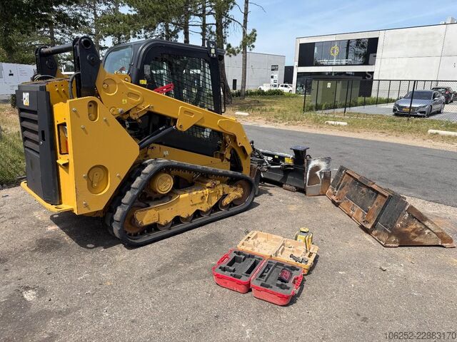 Φορτωτής Caterpillar 259D SMART Angle DOZER BLADE (3D LASER PREP) + ...