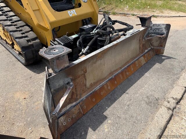Φορτωτής Caterpillar 259D SMART Angle DOZER BLADE (3D LASER PREP) + ...