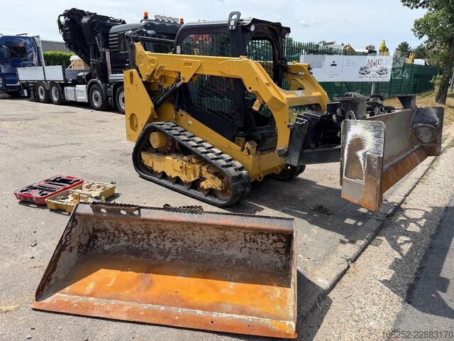 Φορτωτής Caterpillar 259D SMART Angle DOZER BLADE (3D LASER PREP) + ...