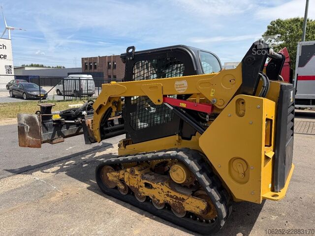 Φορτωτής Caterpillar 259D SMART Angle DOZER BLADE (3D LASER PREP) + ...