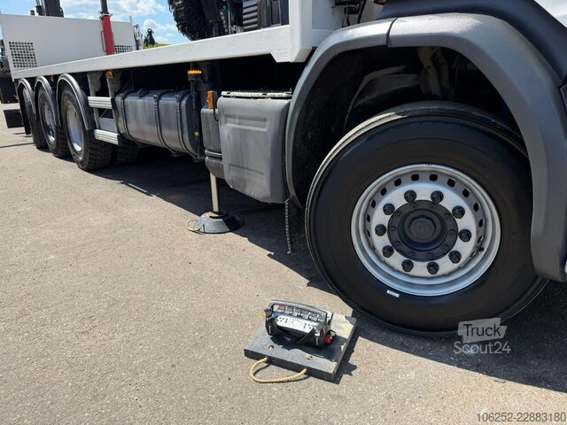 Φορτηγό γερανού Scania P410 8x4 TRIDEM + CRANE HIAB 244 EP-4 HIDUO - R...