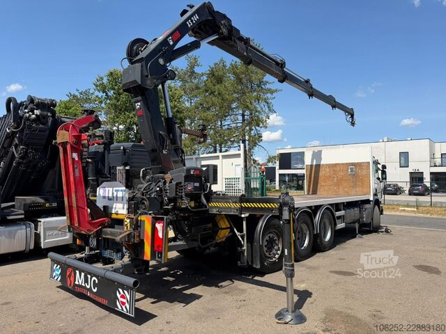Φορτηγό γερανού Scania P410 8x4 TRIDEM + CRANE HIAB 244 EP-4 HIDUO - R...