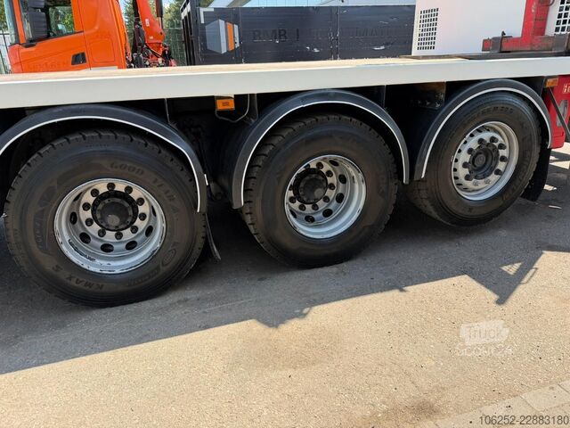 Φορτηγό γερανού Scania P410 8x4 TRIDEM + CRANE HIAB 244 EP-4 HIDUO - R...