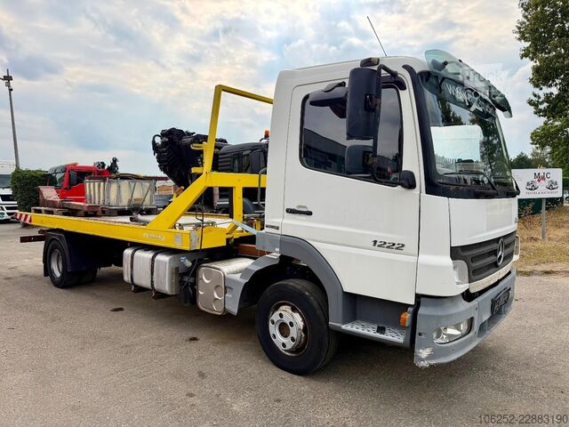βαν μεταφοράς αυτοκινήτων Mercedes-Benz Atego 1222 SLIDING PLATFORM / SHIEBEPLATEAU / W...