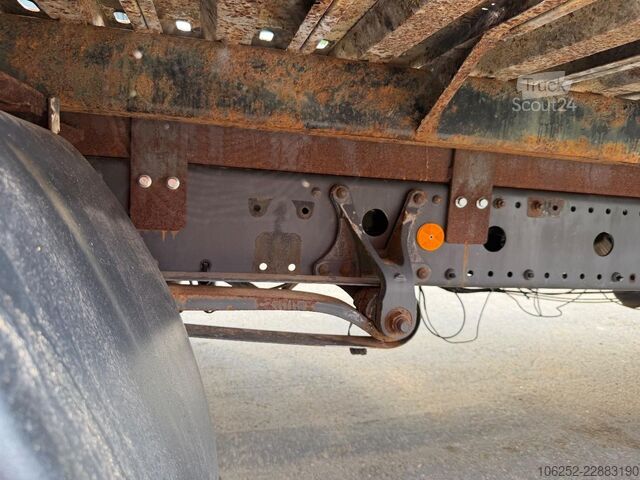 βαν μεταφοράς αυτοκινήτων Mercedes-Benz Atego 1222 SLIDING PLATFORM / SHIEBEPLATEAU / W...