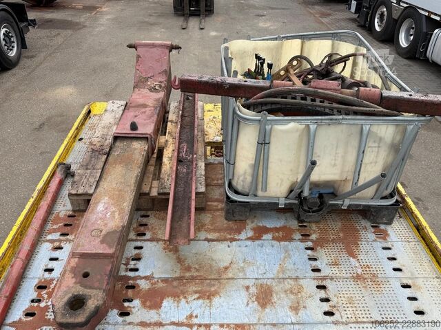 βαν μεταφοράς αυτοκινήτων Mercedes-Benz Atego 1222 SLIDING PLATFORM / SHIEBEPLATEAU / W...