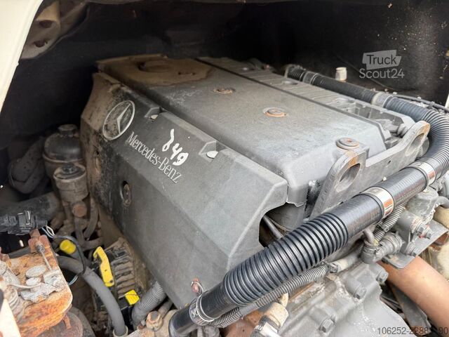 βαν μεταφοράς αυτοκινήτων Mercedes-Benz Atego 1222 SLIDING PLATFORM / SHIEBEPLATEAU / W...