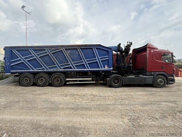 Tippsemitrailer Sansavini 