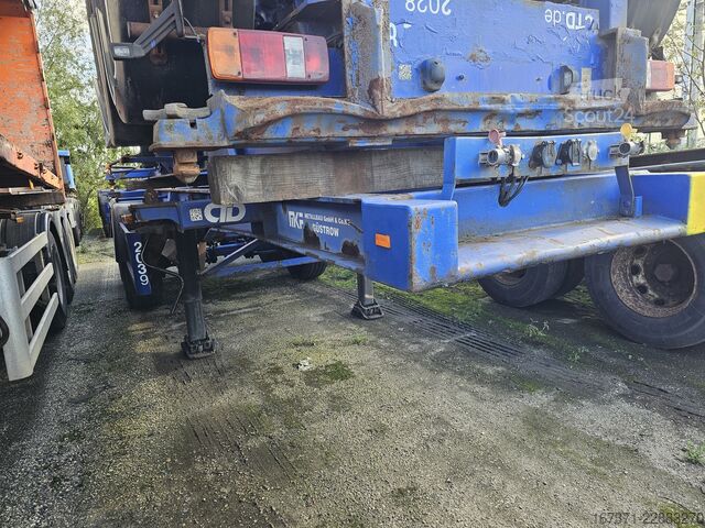 Konttikuljetukset MKF METALLBAU CS 20 / STEEL SUSPENSION/ BPW DRUM.