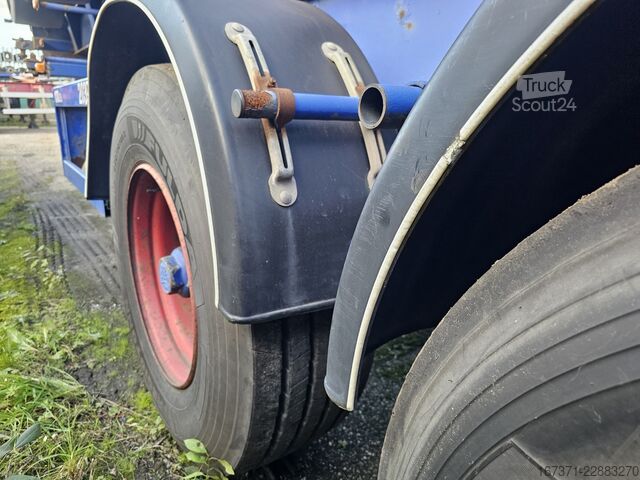 Konttikuljetukset MKF METALLBAU CS 20 / STEEL SUSPENSION/ BPW DRUM.